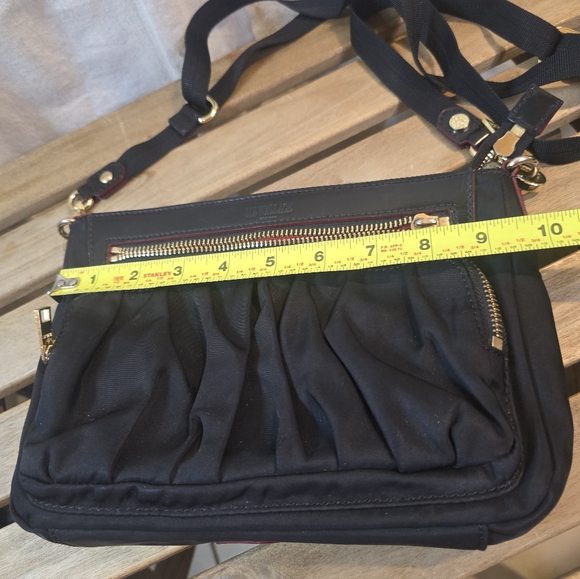 MZ Wallace Black Shoulder Bag with Gold Accents - Picture 13 of 13